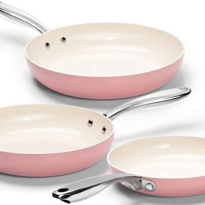 Non-stick frying pan set