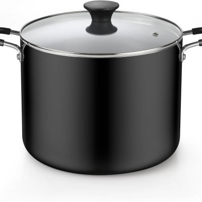Red cast iron Dutch oven