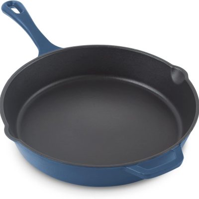 Non-stick cast iron skillet