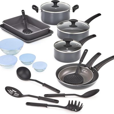 21-Piece Non-Stick Cookware Set