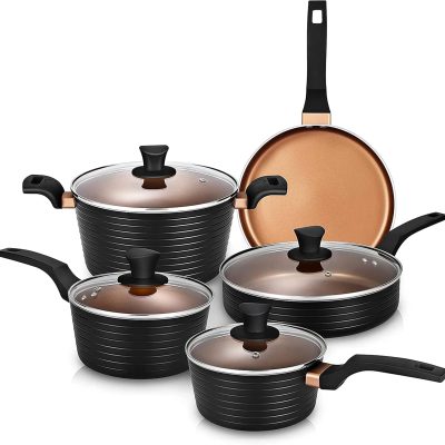 9-Piece Non-Stick Cookware Set